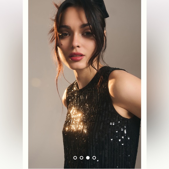 Anthropologie NWT VELVET BY GRAHAM & SPENCER MAISON TANK Size S. - Picture 3 of 5